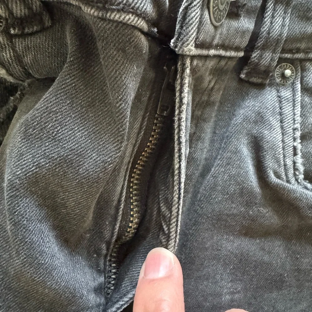 Zara Charcoal Denim‎ Pants